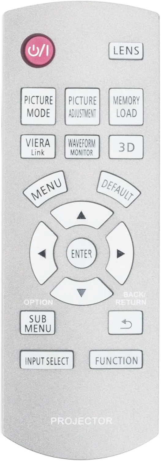 ریموت کنترل جایگزین N2QAYB000680 سازگار با پروژکتور پاناسونیک 3LCD مدل های PT-AE8000U PT-AE7000U PT-AE8000 PT-AE7000 PT-AT6000 PT-AT5000 PT-AT6000E PT-AT5000E PT-AE8000EZ PT-AE7000EH ریموت کنترل جایگزین N2QAYB000680 سازگار با پروژکتور پاناسونیک 3LCD مدل های PT-AE8000U PT-AE7000U PT-AE8000 PT-AE7000 PT-AT6000 PT-AT5000 PT-AT6000E PT-AT5000E PT-AE8000EZ PT-AE7000EH