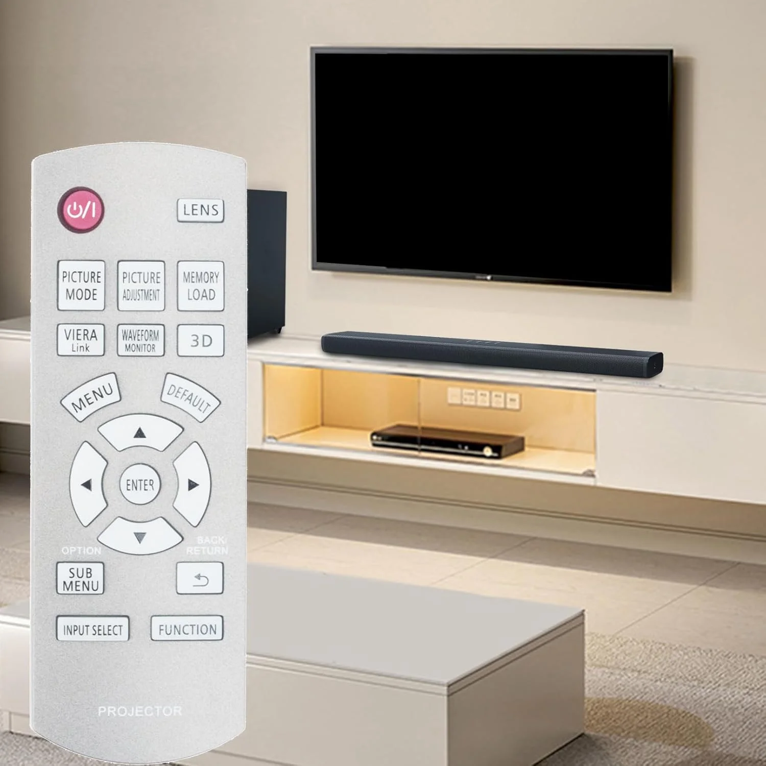 ریموت کنترل جایگزین N2QAYB000680 سازگار با پروژکتور پاناسونیک 3LCD مدل های PT-AE8000U PT-AE7000U PT-AE8000 PT-AE7000 PT-AT6000 PT-AT5000 PT-AT6000E PT-AT5000E PT-AE8000EZ PT-AE7000EH ریموت کنترل جایگزین N2QAYB000680 سازگار با پروژکتور پاناسونیک 3LCD مدل های PT-AE8000U PT-AE7000U PT-AE8000 PT-AE7000 PT-AT6000 PT-AT5000 PT-AT6000E PT-AT5000E PT-AE8000EZ PT-AE7000EH