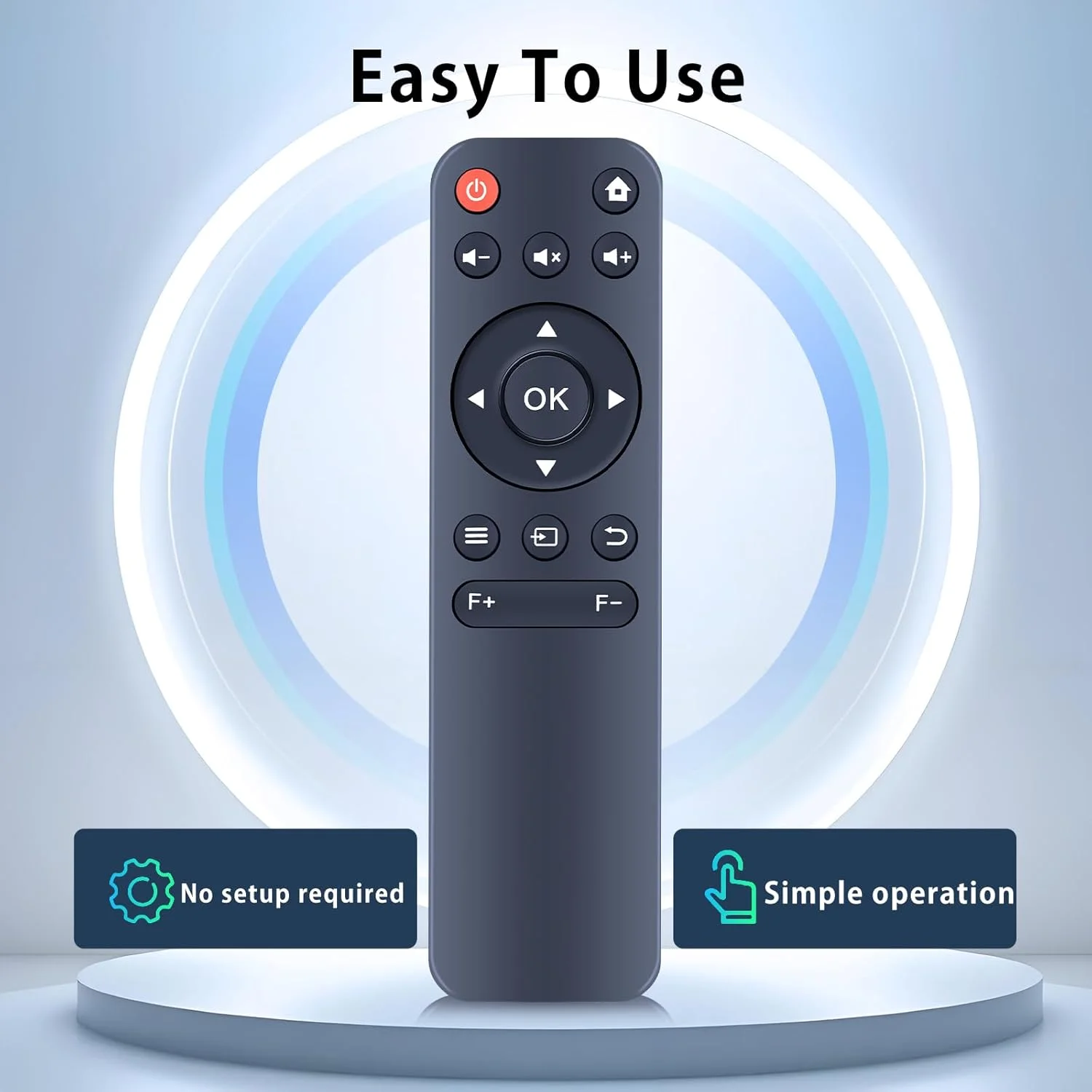 ریموت کنترل جایگزین برای پروژکتور مینی قابل حمل BKZ V18، برای Sovboi VB6، برای XuanPad K3 X3، برای پروژکتور فیلم فضای باز Tecaki X5 ریموت کنترل جایگزین برای پروژکتور مینی قابل حمل BKZ V18، برای Sovboi VB6، برای XuanPad K3 X3، برای پروژکتور فیلم فضای باز Tecaki X5