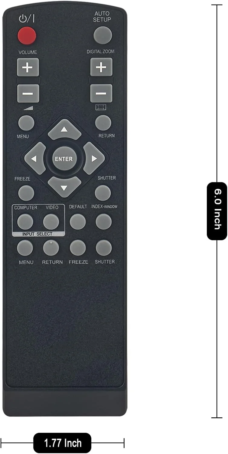 ریموت کنترل جایگزین N2QAYB000172 سازگار با پروژکتور ویدئویی LCD قابل حمل پاناسونیک مدل PT-LB51U PT-LB51SU ریموت کنترل جایگزین N2QAYB000172 سازگار با پروژکتور ویدئویی LCD قابل حمل پاناسونیک مدل PT-LB51U PT-LB51SU