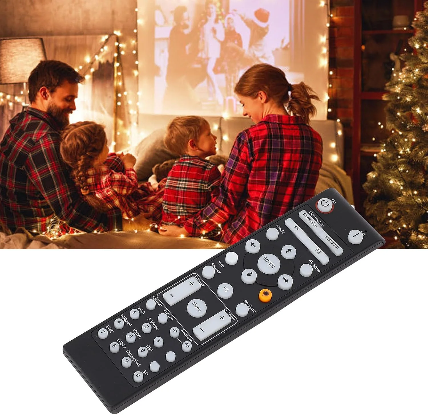 ریموت کنترل جایگزین پروژکتور، دسترسی آسان، جنس ABS، با باتری کار می کند، برای پروژکتورهای EH515T MEX904 EH505e EH515 W415 W505 W515 W515T X605e X515 ریموت کنترل جایگزین پروژکتور، دسترسی آسان، جنس ABS، با باتری کار می کند، برای پروژکتورهای EH515T MEX904 EH505e EH515 W415 W505 W515 W515T X605e X515