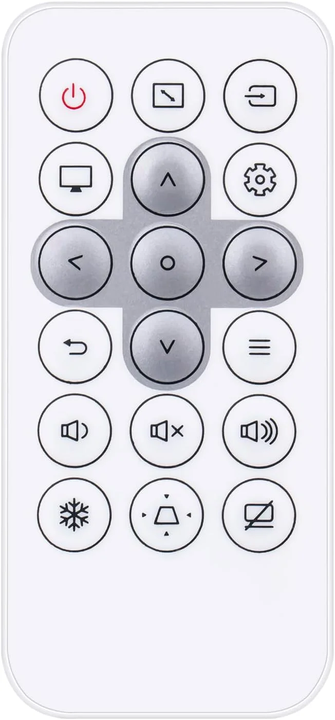 ریموت کنترل جایگزین مناسب برای پروژکتورهای اپتوما مدل های HR21G-YHGD03 GT2000HDR GT2100HDR LSF8212 LSF8239 ZW350E ZX350E ZH462 ZH350ST ZW350S ZK450 ZK430ST ZH520