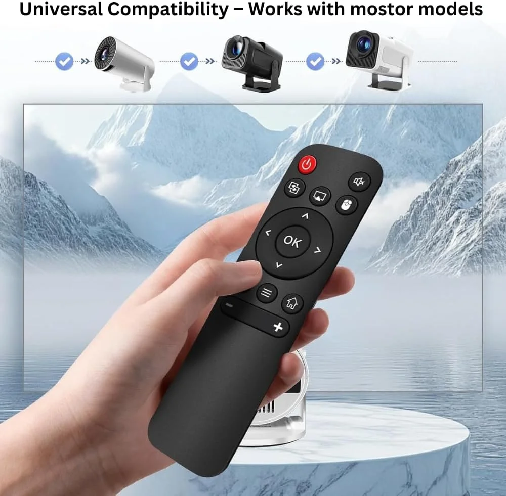 ریموت کنترل جایگزین 2 عددی برای مینی پروژکتور HY300 HY300Pro، سازگار با Magcubic HY300Pro، HIPPUS HY300Pro، Aubor HY300Pro، Xgody HY300Pro/Gimbal 3/Gimbal 5، مینی پروژکتور Maypug P1 ریموت کنترل جایگزین 2 عددی برای مینی پروژکتور HY300 HY300Pro، سازگار با Magcubic HY300Pro، HIPPUS HY300Pro، Aubor HY300Pro، Xgody HY300Pro/Gimbal 3/Gimbal 5، مینی پروژکتور Maypug P1