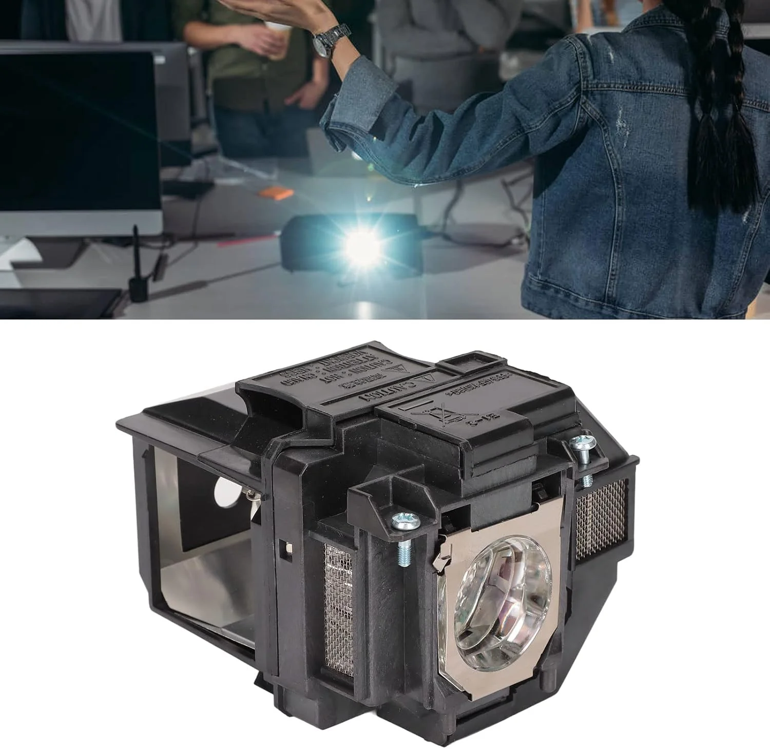 لامپ پروژکتور جایگزین برای EB-108 EB-109W EB-960W، لامپ پروژکتور جایگزین با پشتیبانی فانوس، لامپ پروژکتور 230 وات 2000 ساعت لامپ پروژکتور جایگزین برای EB-108 EB-109W EB-960W، لامپ پروژکتور جایگزین با پشتیبانی فانوس، لامپ پروژکتور 230 وات 2000 ساعت