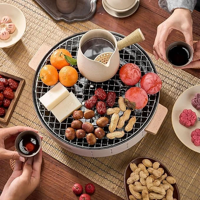 باربیکیو ذغالی کوچک GGEROU با کیف نگهداری، اجاق ذغالی چند منظوره کوچک 12.5 اینچی، گرم کننده قهوه ذغالی برای کمپینگ، مسافرت، پیک نیک، حیاط خلوت (مشکی) باربیکیو ذغالی کوچک GGEROU با کیف نگهداری، اجاق ذغالی چند منظوره کوچک 12.5 اینچی، گرم کننده قهوه ذغالی برای کمپینگ، مسافرت، پیک نیک، حیاط خلوت (مشکی)