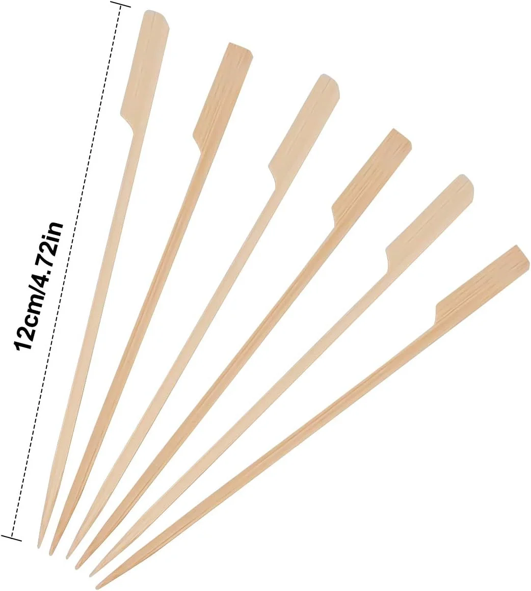 100 عدد سیخ چوبی بامبو heavenlife، سیخ های چوبی 12 سانتی متری دسته دار، چوب های کبابی برای مهمانی، باربیکیو، کوکتل، بوفه، میوه، همبرگر، ساندویچ و مارشمالو 100 عدد سیخ چوبی بامبو heavenlife، سیخ های چوبی 12 سانتی متری دسته دار، چوب های کبابی برای مهمانی، باربیکیو، کوکتل، بوفه، میوه، همبرگر، ساندویچ و مارشمالو