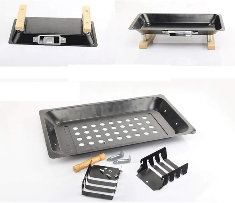 باربیکیو ذغالی تاشو قابل حمل استیل ضد زنگ مناسب کباب پز و کمپینگ باربیکیو ذغالی تاشو قابل حمل استیل ضد زنگ مناسب کباب پز و کمپینگ