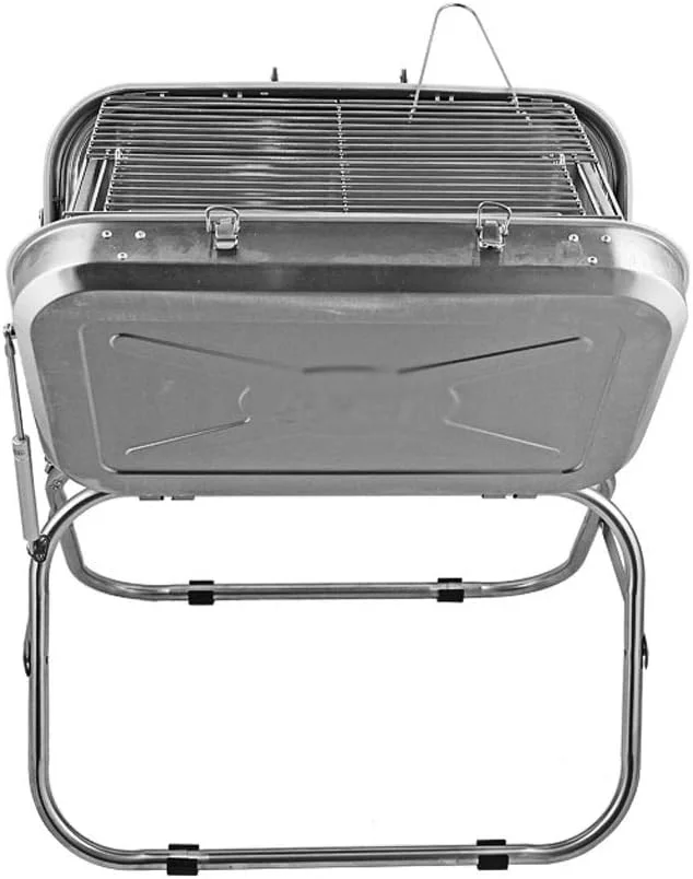 باربیکیو کباب سیار ZLQHDG مناسب فضای باز، باربیکیو خانگی، باربیکیو استیل ضد زنگ، قفسه باربیکیو کمپینگ، باربیکیو ذغالی باربیکیو کباب سیار ZLQHDG مناسب فضای باز، باربیکیو خانگی، باربیکیو استیل ضد زنگ، قفسه باربیکیو کمپینگ، باربیکیو ذغالی