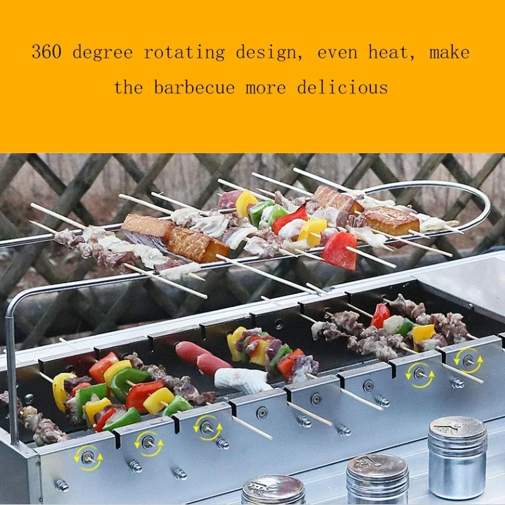 باربیکیو ذغالی تاشو استیل ضد زنگ برای فضای باز باربیکیو ذغالی تاشو استیل ضد زنگ برای فضای باز