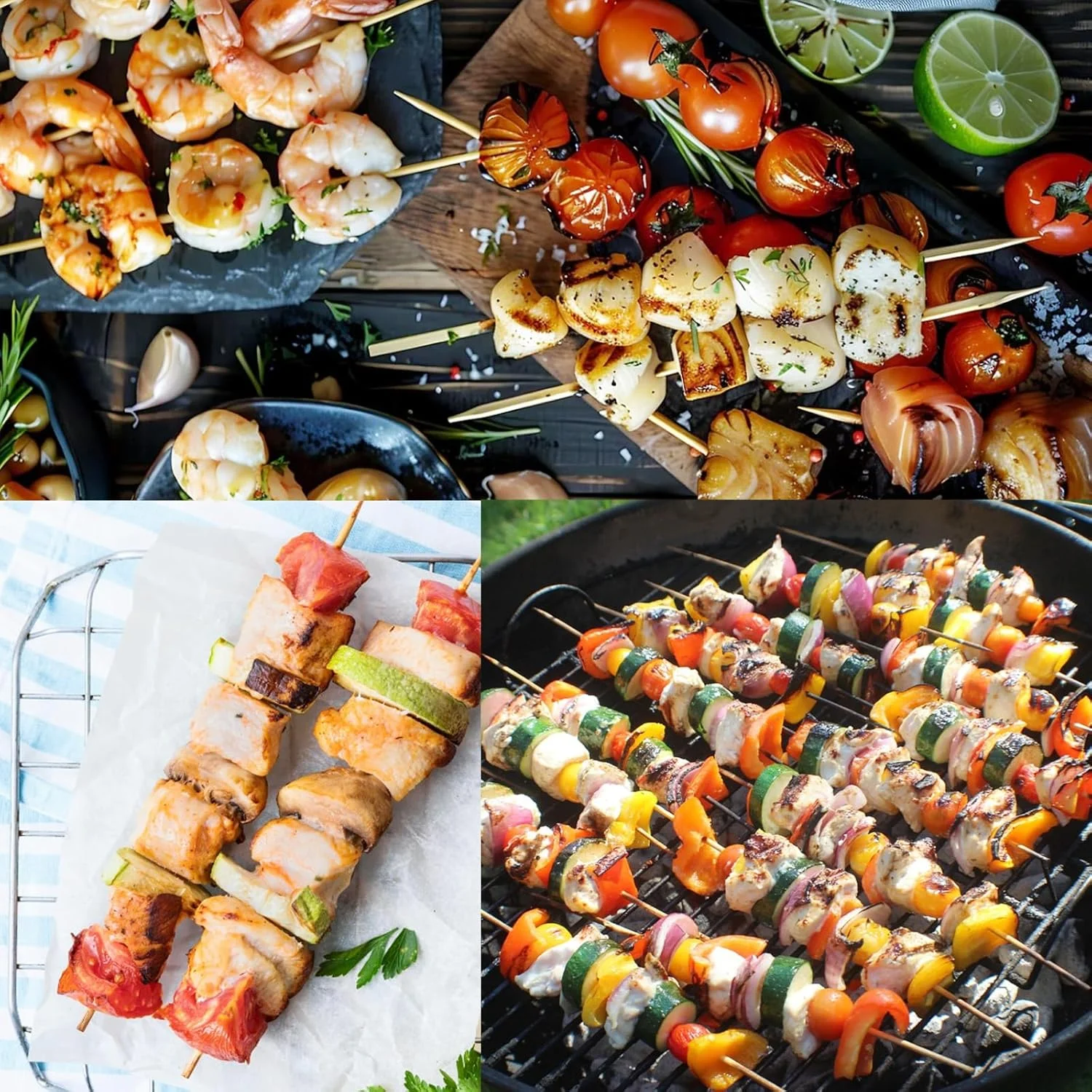 سیخ چوبی بامبو (بسته 50 عددی)، سیخ کباب چوبی 30 سانتی متری برای گریل کردن، سیخ کباب بامبو 5 میلی متری محکم، سیخ چوبی گریل برای باربیکیو، پیش غذا، غذا، گوشت کبابی، خلال دندان بلند سیخ چوبی بامبو (بسته 50 عددی)، سیخ کباب چوبی 30 سانتی متری برای گریل کردن، سیخ کباب بامبو 5 میلی متری محکم، سیخ چوبی گریل برای باربیکیو، پیش غذا، غذا، گوشت کبابی، خلال دندان بلند