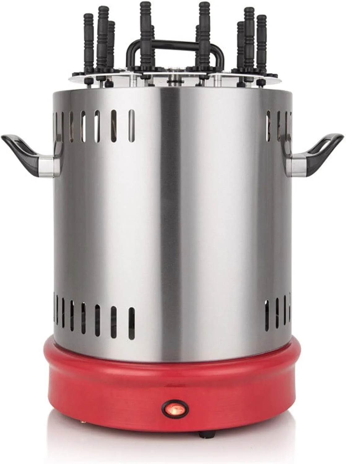 دستگاه کباب پز برقی SJHDKLW، باربیکیو گردان اتوماتیک بدون دود، اجاق گرم کننده کباب با گرمایش سریع و تمیز کردن آسان (6 سیخ) دستگاه کباب پز برقی SJHDKLW، باربیکیو گردان اتوماتیک بدون دود، اجاق گرم کننده کباب با گرمایش سریع و تمیز کردن آسان (6 سیخ)