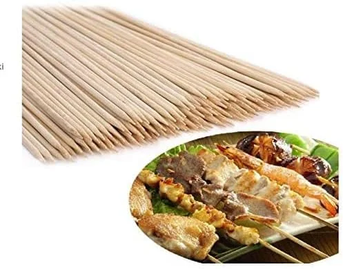 SNH بسته بندی 100 عدد سیخ چوبی بامبو 20 سانتی متری قوی برای کباب کردن، کباب، مارشمالو، برشته کردن، فوندو شکلاتی، آتش کمپ. SNH بسته بندی 100 عدد سیخ چوبی بامبو 20 سانتی متری قوی برای کباب کردن، کباب، مارشمالو، برشته کردن، فوندو شکلاتی، آتش کمپ.