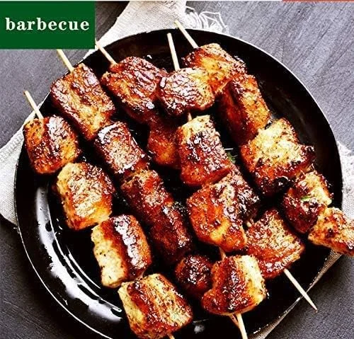 SNH بسته بندی 100 عدد سیخ چوبی بامبو 20 سانتی متری قوی برای کباب کردن، کباب، مارشمالو، برشته کردن، فوندو شکلاتی، آتش کمپ. SNH بسته بندی 100 عدد سیخ چوبی بامبو 20 سانتی متری قوی برای کباب کردن، کباب، مارشمالو، برشته کردن، فوندو شکلاتی، آتش کمپ.