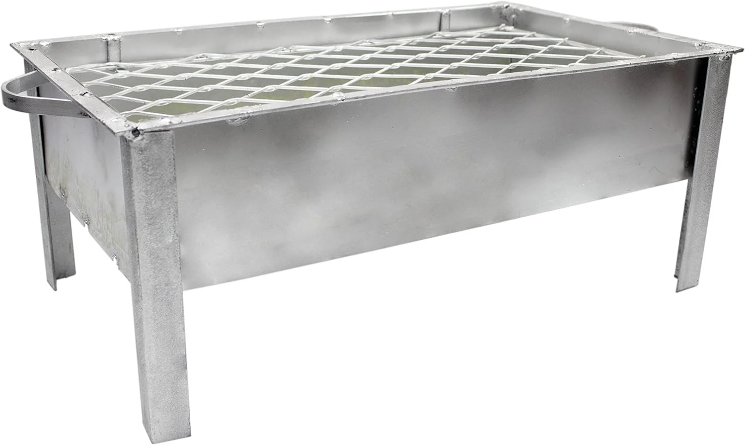 باربیکیو YANEK | باربیکیو گالوا نقره ای | قابل حمل | استیل ضد زنگ | برای کمپینگ، کباب پز، پیک نیک و فعالیت های فضای باز