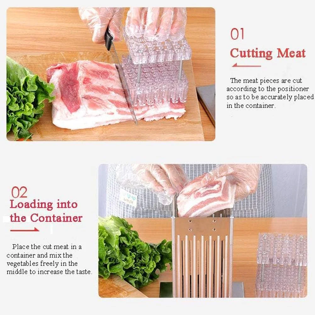 قفس گریل استیل ضد زنگ باربیکیو، دستگاه سیخ گیر گوشت استیل 49 سوراخه، قفس سوزنی سیخ گردان فلزی کباب پز، به همراه 100 عدد چوب بامبو با ارتفاع قابل تنظیم، دستگاه کباب زن قفس گریل استیل ضد زنگ باربیکیو، دستگاه سیخ گیر گوشت استیل 49 سوراخه، قفس سوزنی سیخ گردان فلزی کباب پز، به همراه 100 عدد چوب بامبو با ارتفاع قابل تنظیم، دستگاه کباب زن