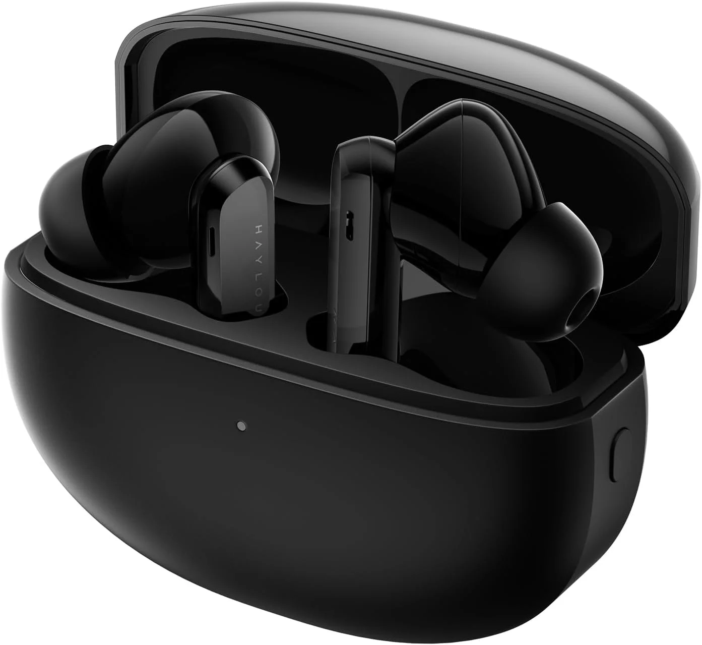 هدفون بی سیم Haylou W1 ANC T007، صدای Hi-Fi خالص، حذف نویز فعال، تماس با کیفیت واضح، عمر باتری طولانی، اتصال پایدار بلوتوث 5.3 و جابجایی آسان بین دستگاه های مختلف - نقره ای