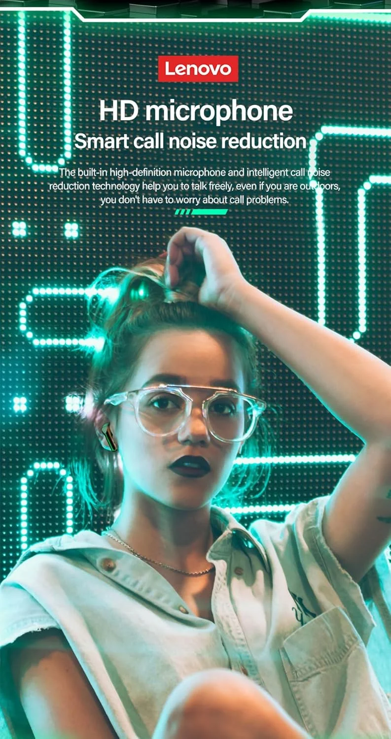 هدفون گیمینگ بی سیم لنوو مشکی هدفون گیمینگ بی سیم لنوو مشکی