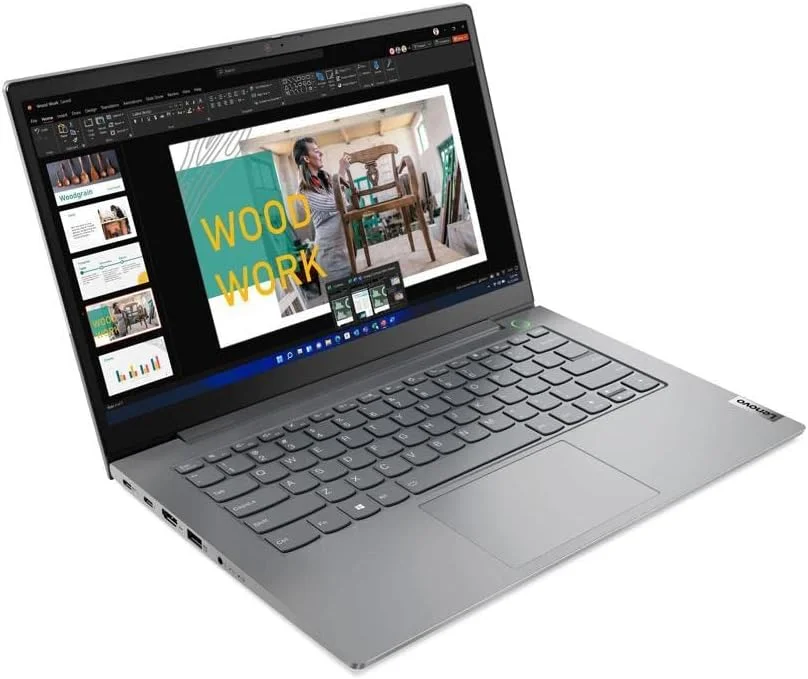 جدیدترین لپ تاپ تجاری Lenovo ThinkBook 14 Gen 6، صفحه نمایش 14 اینچی FHD ضد تابش نور، پردازنده Core i7-13700H، رم 40 گیگابایتی، حافظه SSD 1 ترابایتی، ویندوز 11 پرو خاکستری به همراه هدست بلوتوث رایگان