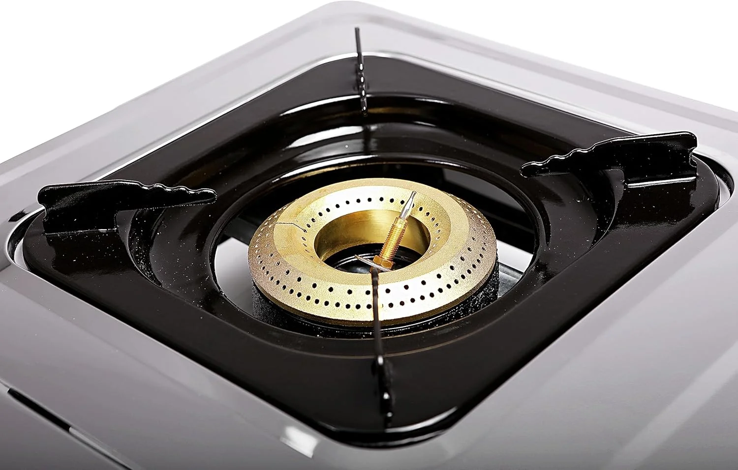 اجاق گاز دو شعله جیپاس مدل GK6898 - اجاق گاز استیل ضد زنگ بادوام با جرقه زن خودکار | مناسب منزل، گریل فضای باز، اجاق گاز کمپینگ اجاق گاز دو شعله جیپاس مدل GK6898 - اجاق گاز استیل ضد زنگ بادوام با جرقه زن خودکار | مناسب منزل، گریل فضای باز، اجاق گاز کمپینگ