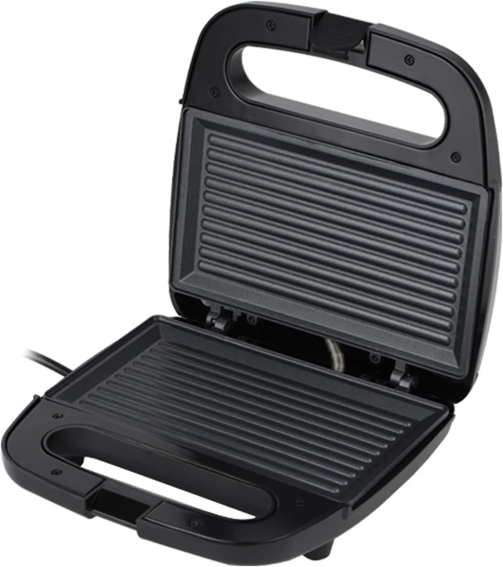 گریل ساز 2 تکه قابل حمل و قدرتمند Geepas با صفحات روکش نچسب، قفل های ایمنی، دسته لمسی خنک و پایه های ضد لغزش، نشانگرهای روشن بودن و آماده به کار 750 وات GGM6001 مشکی گریل ساز 2 تکه قابل حمل و قدرتمند Geepas با صفحات روکش نچسب، قفل های ایمنی، دسته لمسی خنک و پایه های ضد لغزش، نشانگرهای روشن بودن و آماده به کار 750 وات GGM6001 مشکی