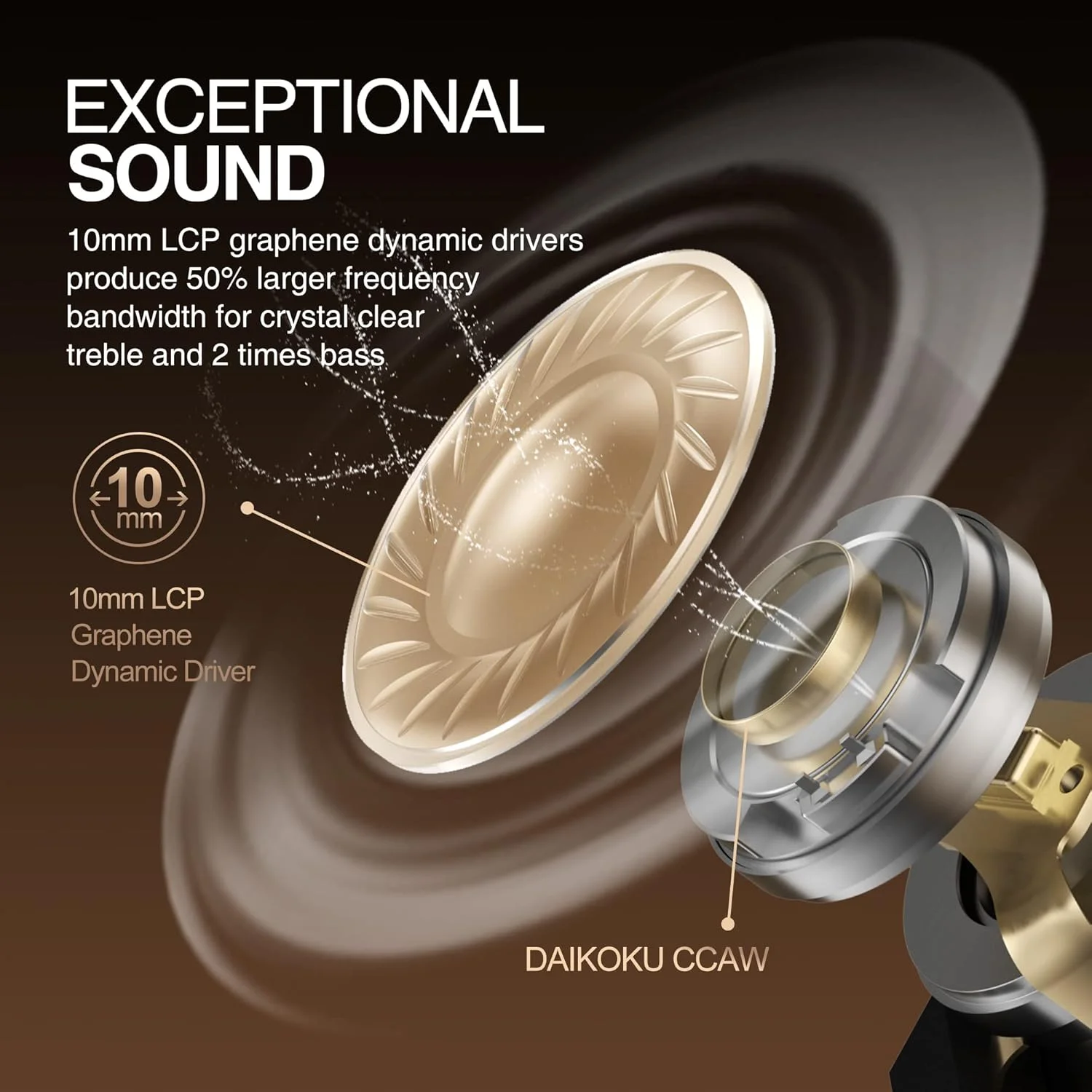 هدفون بلوتوثی QCY HT07 Arc Buds، هدفون بی سیم حذف نویز فعال، هدفون استریو HiFi داخل گوشی، 6 میکروفون، تماس های تقویت شده با هوش مصنوعی، 30 ساعت پخش