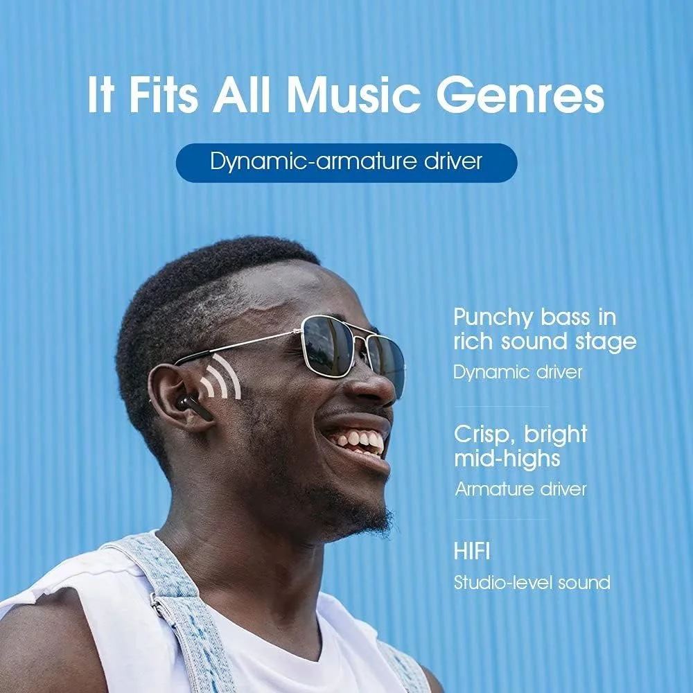 QCY T11 مشکی، بی سیم