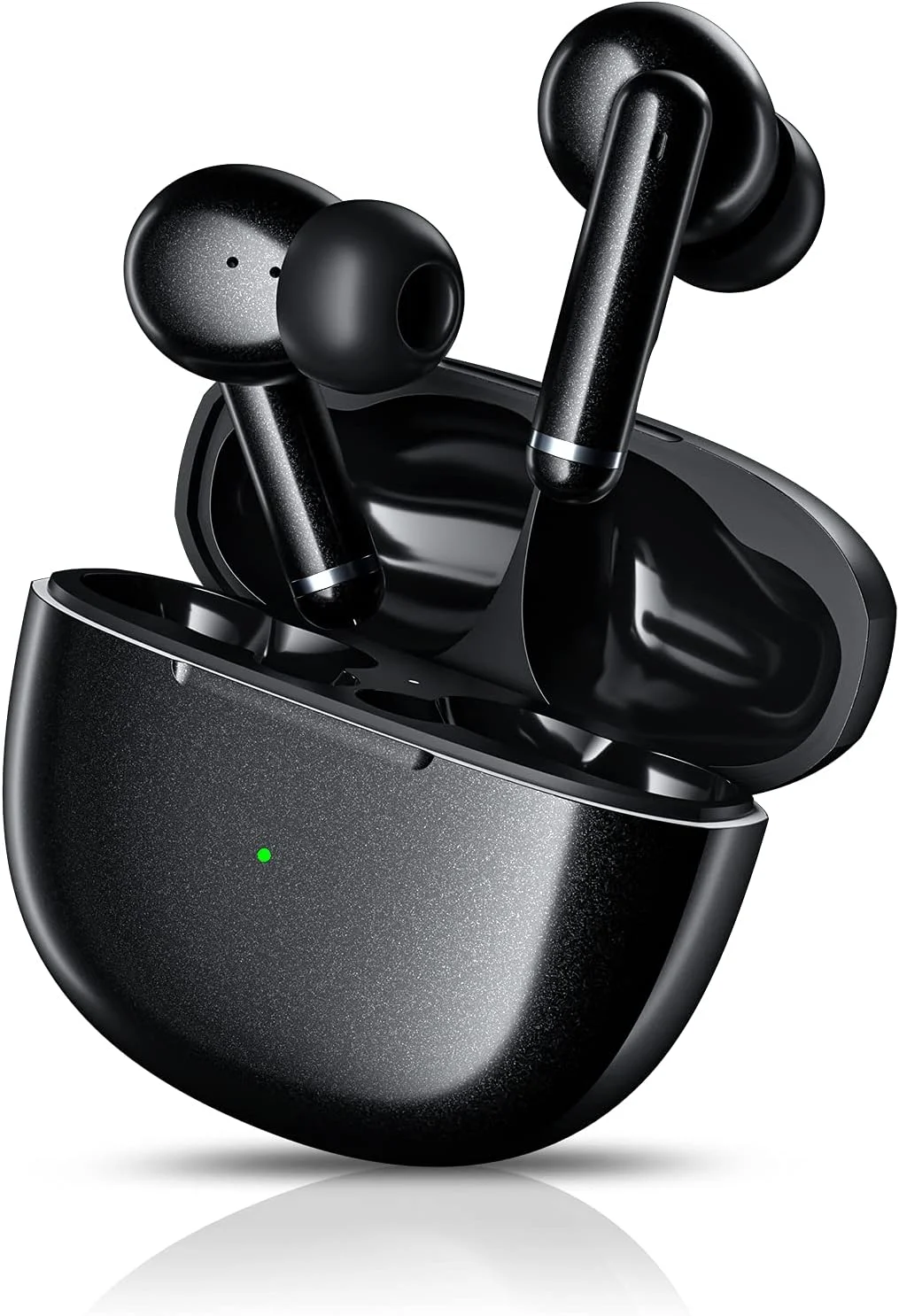 هدفون های بی سیم QCY HT03 با قابلیت حذف نویز فعال، هندزفری بلوتوث ANC با میکروفون، هدفون ضد آب، تشخیص داخل گوش، کنترل لمسی