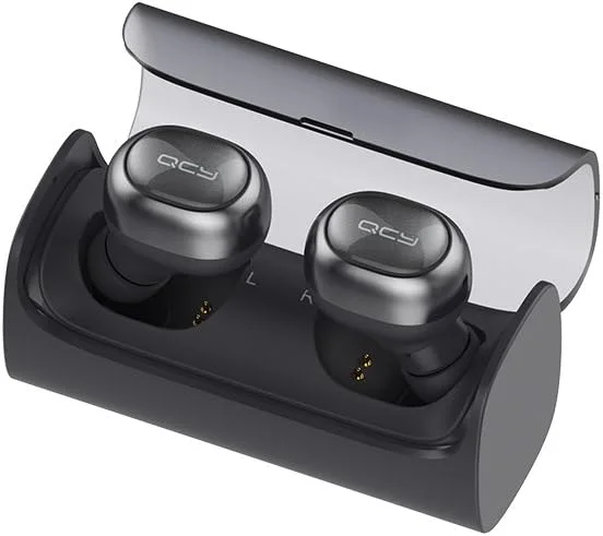 هدفون بلوتوثی دوتایی بی سیم QCY Q29 - خاکستری