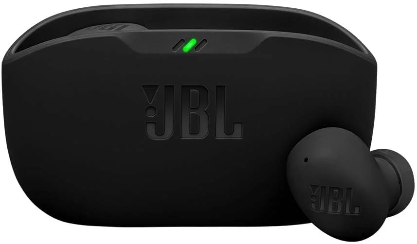 هدفون بی سیم حذف نویز JBL Wave Buds 2، صدای Pure Bass، بلوتوث 5.3، LE Audio، Smart Ambient، فناوری 4 میکروفون، باتری 40 ساعته، مقاوم در برابر آب و گرد و غبار - JBLWBUDS2BLK، مشکی