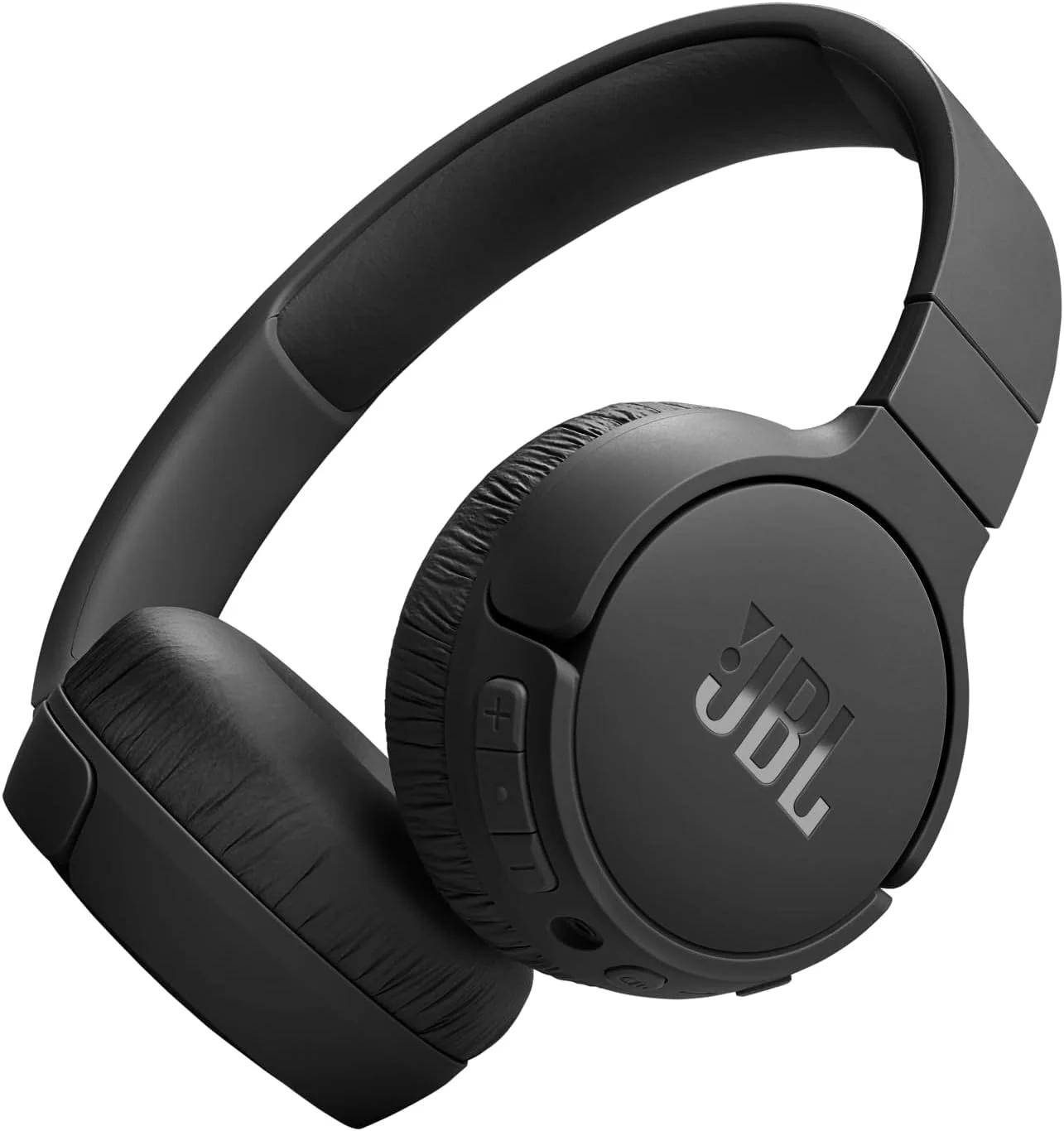 هدفون بی‌سیم روگوشی JBL Tune 670NC با قابلیت حذف نویز تطبیقی و صدای هوشمند محیط، عمر باتری تا 70 ساعت با شارژ سریع، طراحی سبک، راحت و تاشو (مشکی)