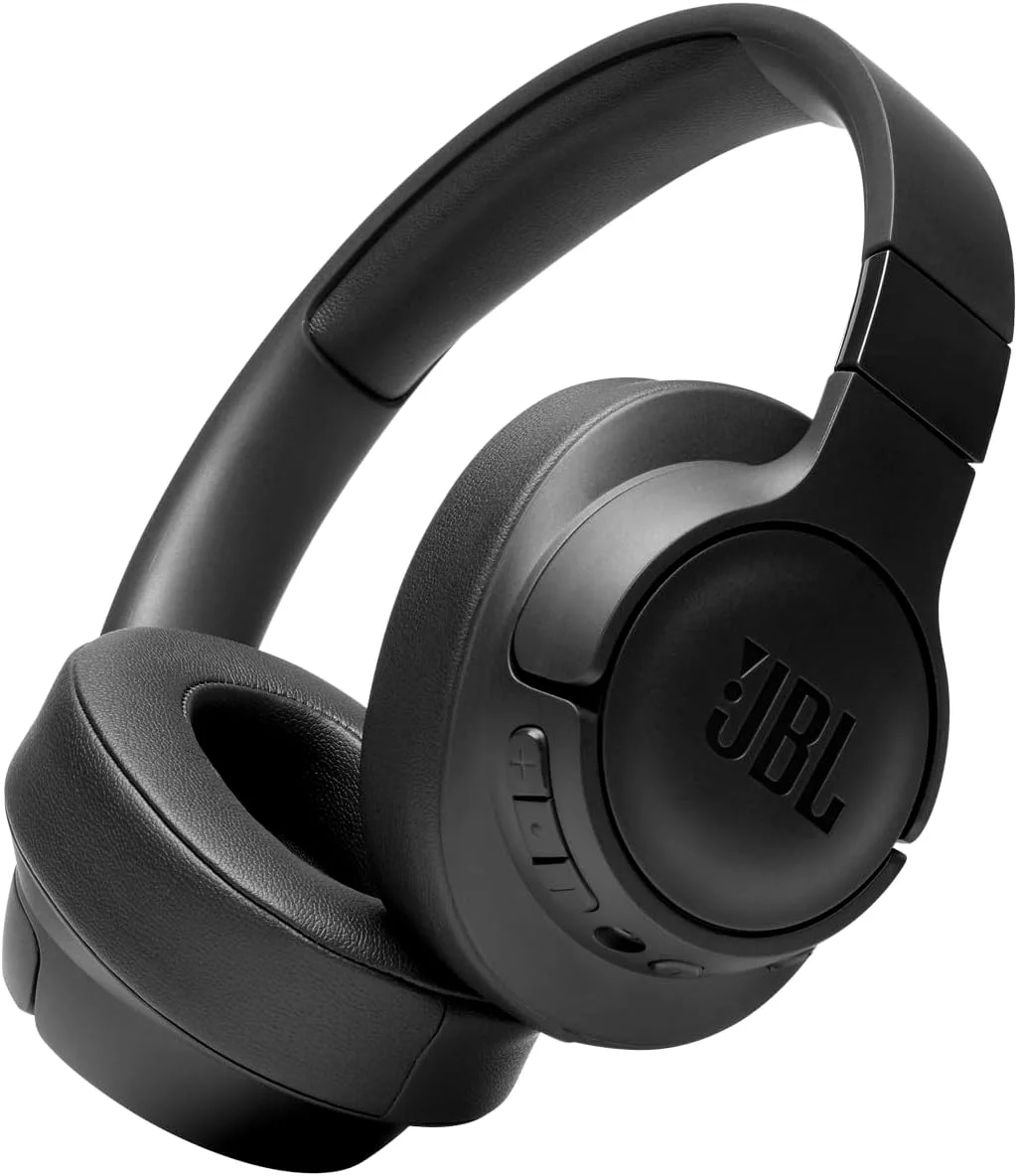 هدفون بی سیم JBL Tune 760NC - سبک وزن، تاشو، دور گوشی با قابلیت حذف نویز فعال - مشکی