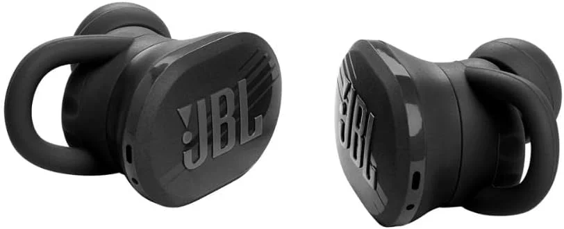 هدفون های بی سیم داخل گوشی JBL Endurance Race، هدفون های ورزشی فعال با میکروفون، 30 ساعت پخش، ضد آب و گرد و غبار IP67، تناسب ایمن با طراحی Enhancer و Twistlock برای دویدن و تمرینات (مشکی)