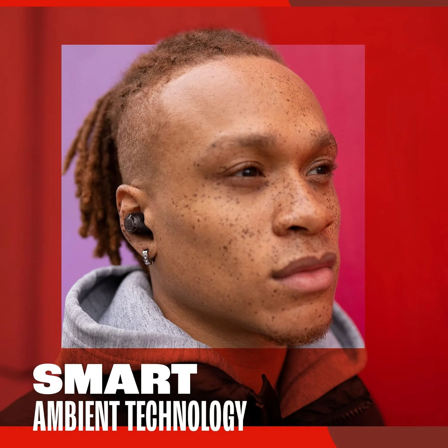 هدفون بی سیم گیمینگ JBL Quantum TWS Air - مشکی، سایز کوچک