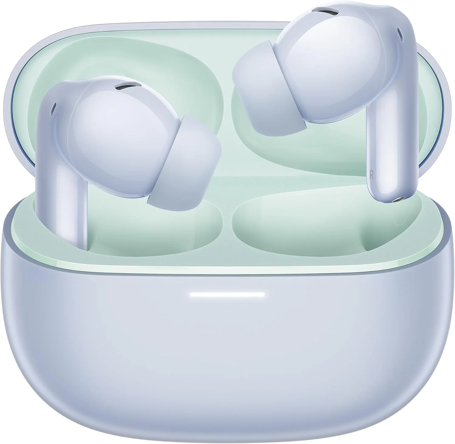 هدفون بی سیم شیائومی Redmi Buds 5 Pro (نسخه جهانی)، هدفون بلوتوث 5.3 داخل گوشی، حذف نویز فعال 52 دسی بل، عمر باتری تا 38 ساعت، صدای Hi-Res و LDAC، درایورهای دوگانه کواکسیال - (بنفش)