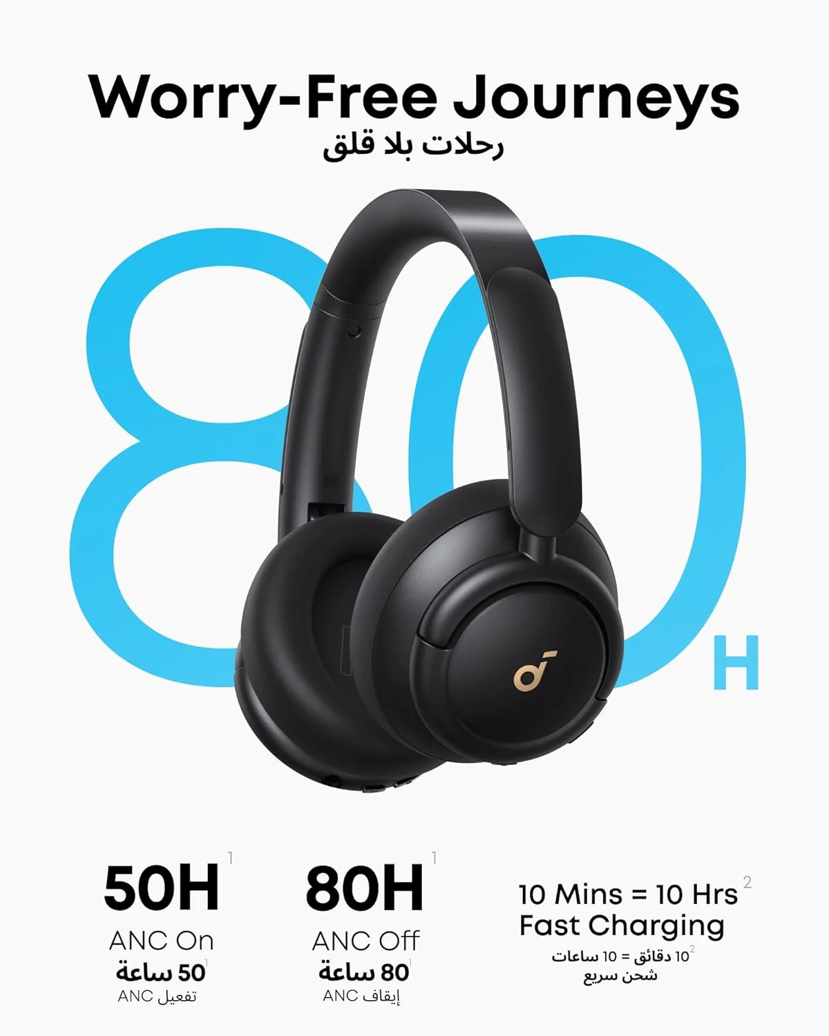 هدفون بلوتوثی حذف نویز فعال هایبرید انکر Soundcore Q30 با حالتهای متعدد، صدای Hi-Res، اکولایزر قابل تنظیم از طریق اپلیکیشن، 50 ساعت پخش، اتصال چند نقطهای هدفون بلوتوثی حذف نویز فعال هایبرید انکر Soundcore Q30 با حالتهای متعدد، صدای Hi-Res، اکولایزر قابل تنظیم از طریق اپلیکیشن، 50 ساعت پخش، اتصال چند نقطهای