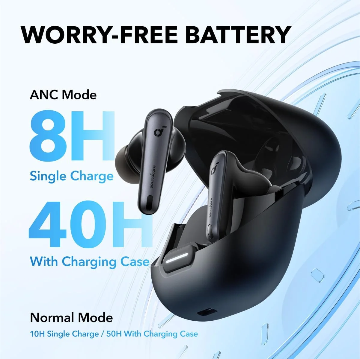 هدفون بی سیم soundcore by Anker Liberty 4 NC با قابلیت حذف نویز تطبیقی، کاهش 98.5 درصدی نویز برای گوش و محیط، صدای Hi-Res، باتری 50 ساعته، شارژ بی سیم، بلوتوث 5.3 هدفون بی سیم soundcore by Anker Liberty 4 NC با قابلیت حذف نویز تطبیقی، کاهش 98.5 درصدی نویز برای گوش و محیط، صدای Hi-Res، باتری 50 ساعته، شارژ بی سیم، بلوتوث 5.3