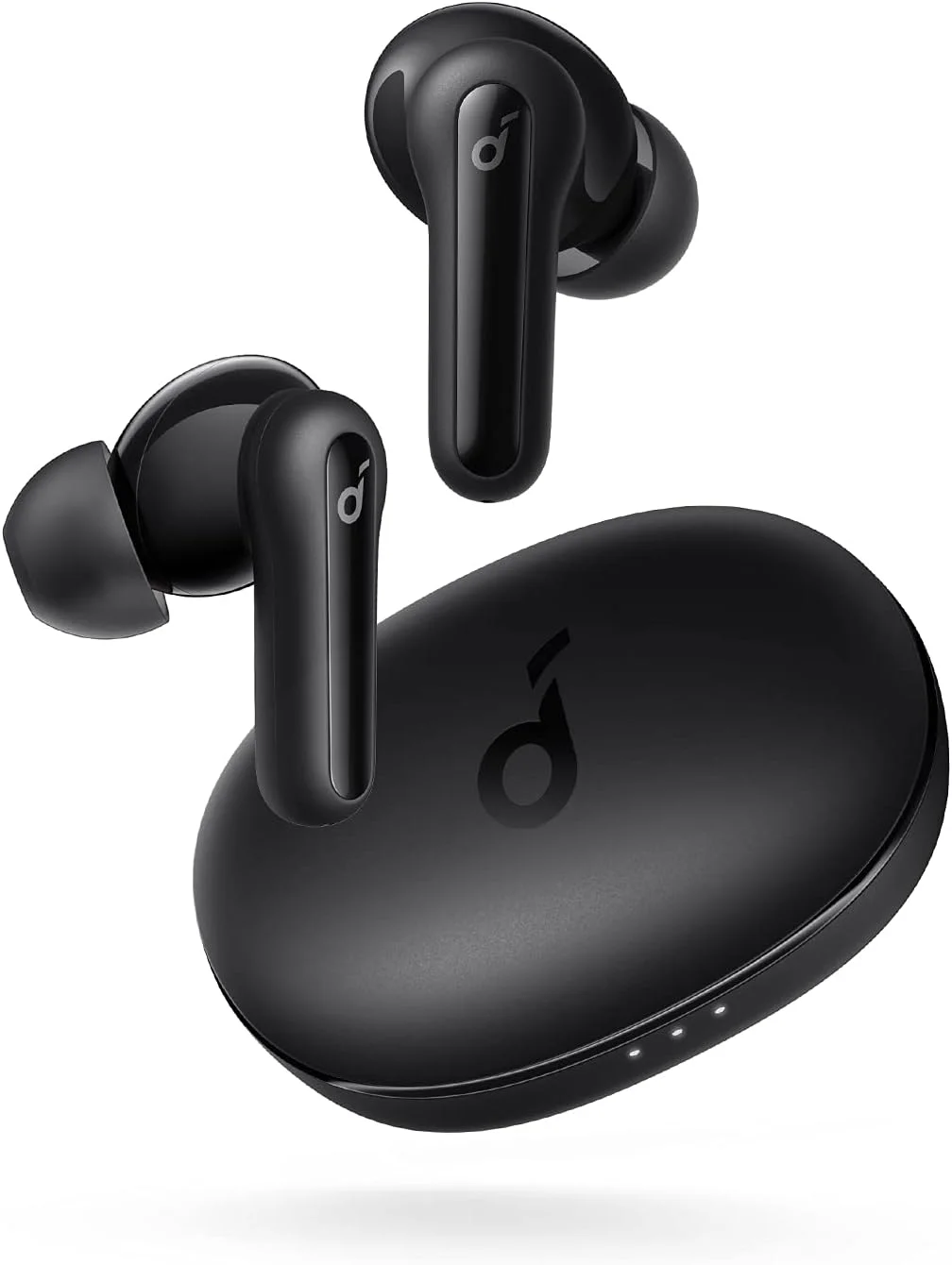 هدفون بلوتوثی soundcore Anker Life P2 Mini، درایورهای 10 میلی‌متری با بیس قوی، هدفون بی‌سیم، EQ سفارشی، بلوتوث 5.2، 32 ساعت پخش، USB-C برای شارژ سریع، اندازه کوچک برای رفت و آمد و کار