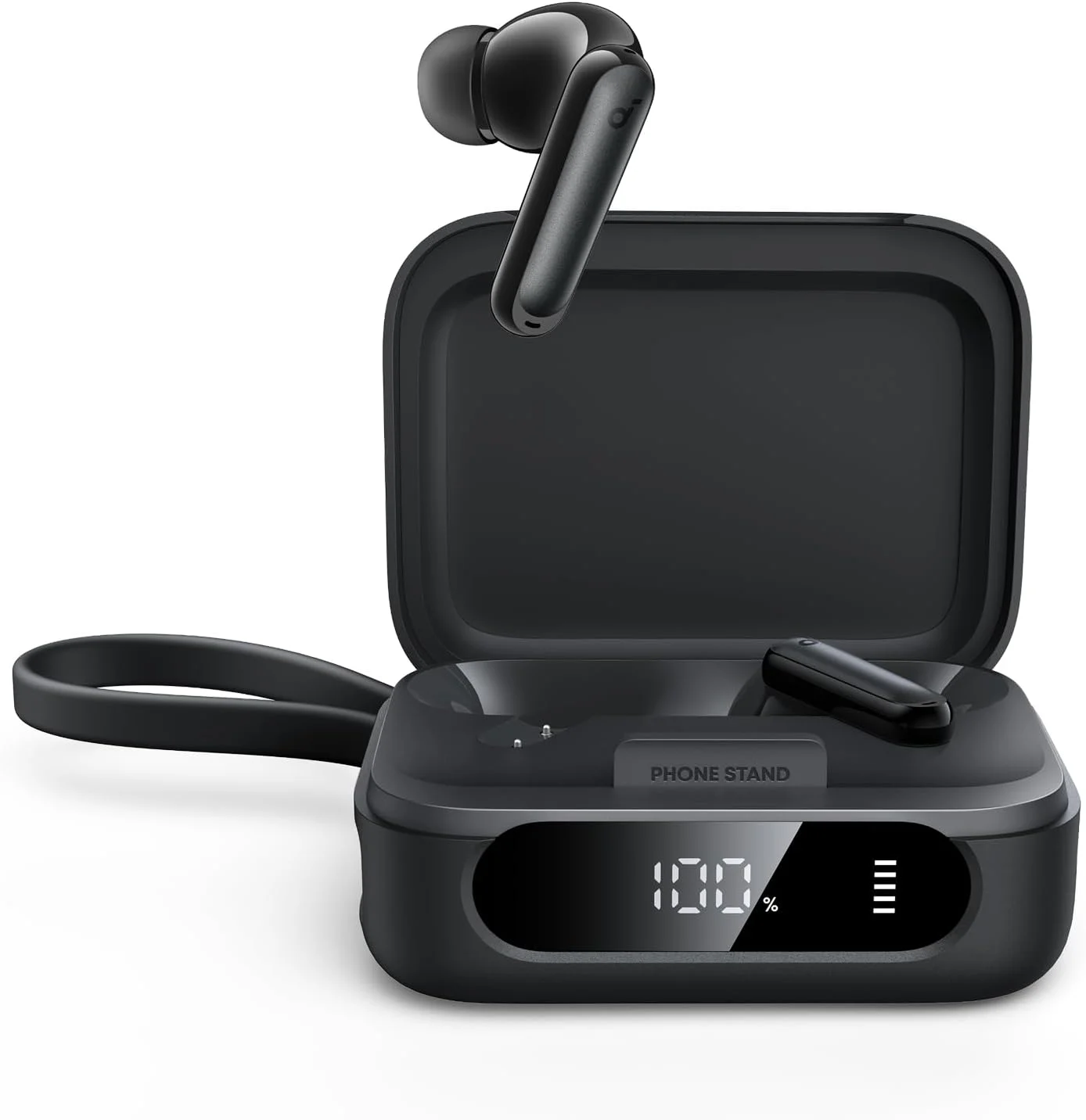 هدفون های حذف نویز تطبیقی P41i soundcore توسط Anker با شارژر تلفن همراه قابل حمل (کابل USB-C داخلی)، 192 ساعت پخش، صدای فراگیر، تماس های هوش مصنوعی 6 میکروفونی، هدفون های بی سیم IPX5، بلوتوث 5.3