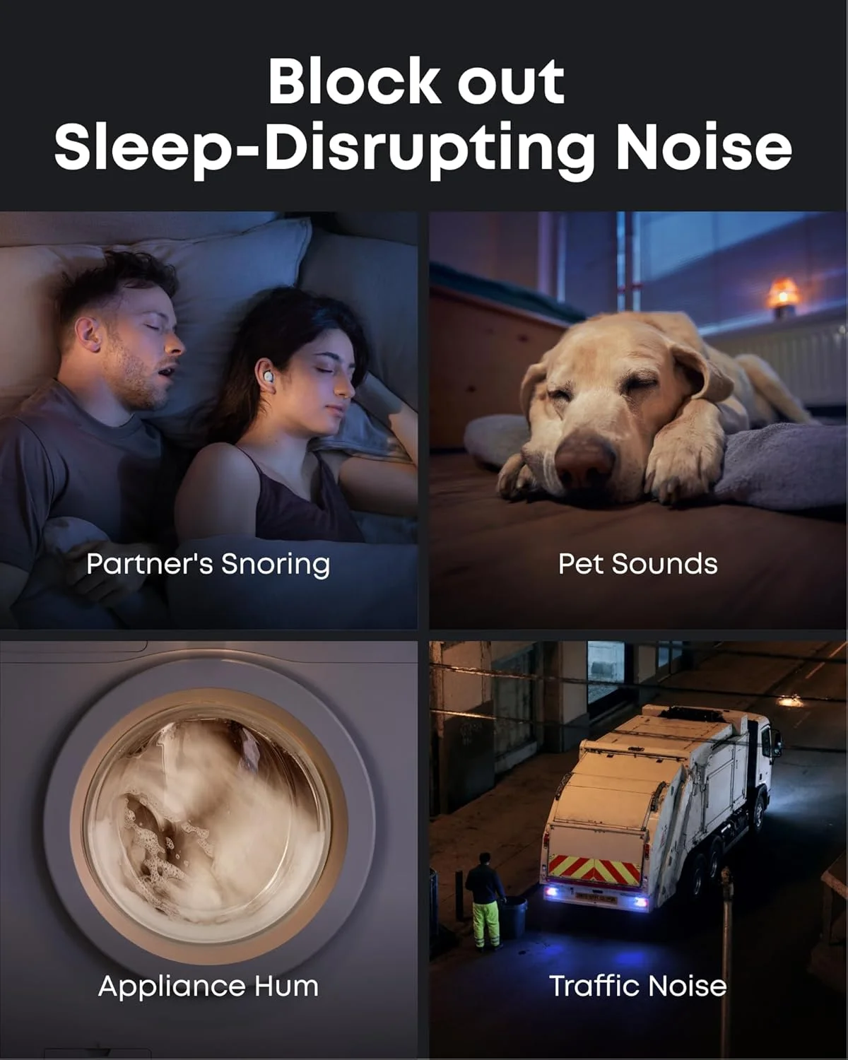 هدفون های خواب Soundcore Sleep A30 از Anker، هدفون های هوشمند حذف نویز فعال، سیستم تطبیقی پوشش خر و پف، فوق العاده راحت برای خوابیدن به پهلو، 45 ساعت پخش هدفون های خواب Soundcore Sleep A30 از Anker، هدفون های هوشمند حذف نویز فعال، سیستم تطبیقی پوشش خر و پف، فوق العاده راحت برای خوابیدن به پهلو، 45 ساعت پخش