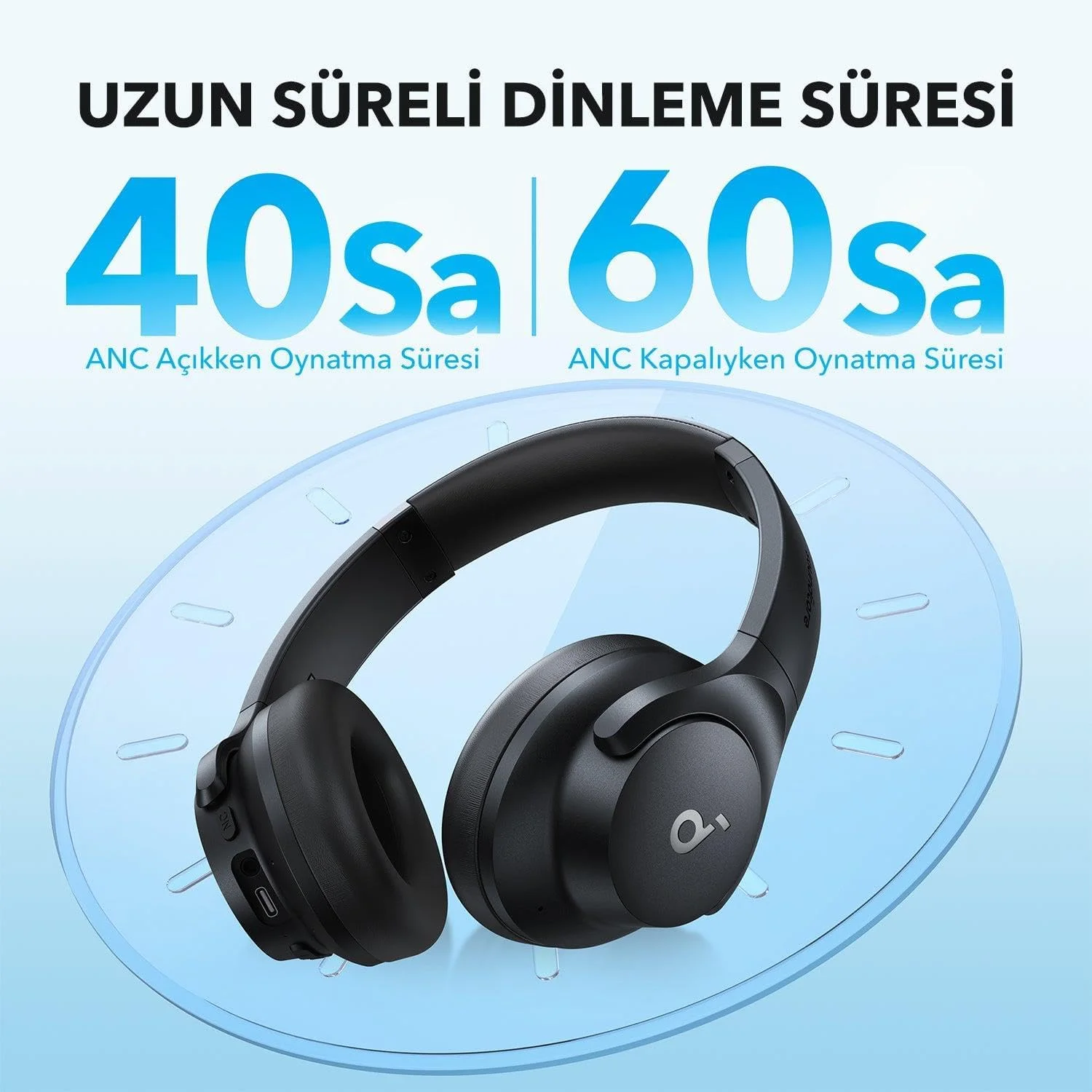 هدفون بلوتوثی دور گوشی انکر SoundCore Q21i NC هدفون بلوتوثی دور گوشی انکر SoundCore Q21i NC