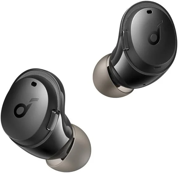 هدفون بی سیم حذف نویز Soundcore by Anker Life Dot 3i، ضد آب IPX5، مشکی، A3982