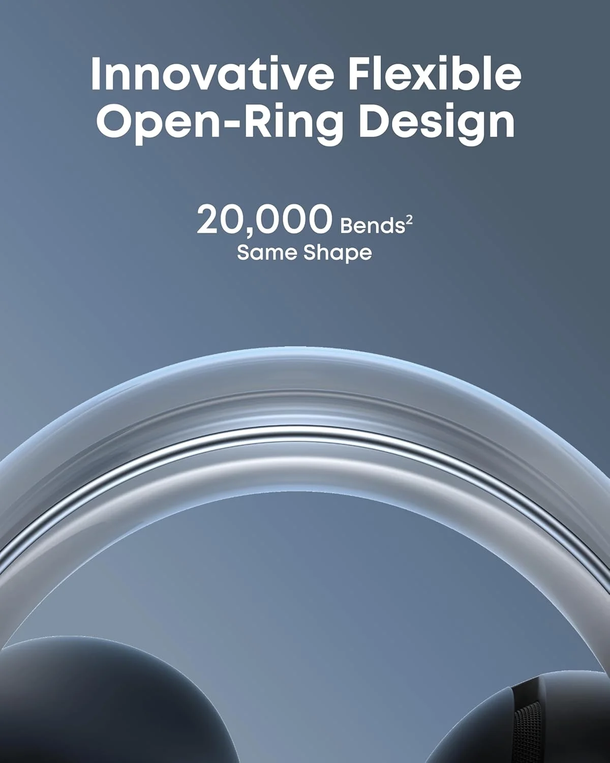 هدفون کلیپسی دور گوشی soundcore AeroClip از Anker، هدفون های گیره ای، راحتی تطبیقی، تماس های شفاف با 4 میکروفون و هوش مصنوعی، تناسب پایدار، درایورهای 12 میلی متری برای صدای واضح، طراحی حلقه باز هدفون کلیپسی دور گوشی soundcore AeroClip از Anker، هدفون های گیره ای، راحتی تطبیقی، تماس های شفاف با 4 میکروفون و هوش مصنوعی، تناسب پایدار، درایورهای 12 میلی متری برای صدای واضح، طراحی حلقه باز