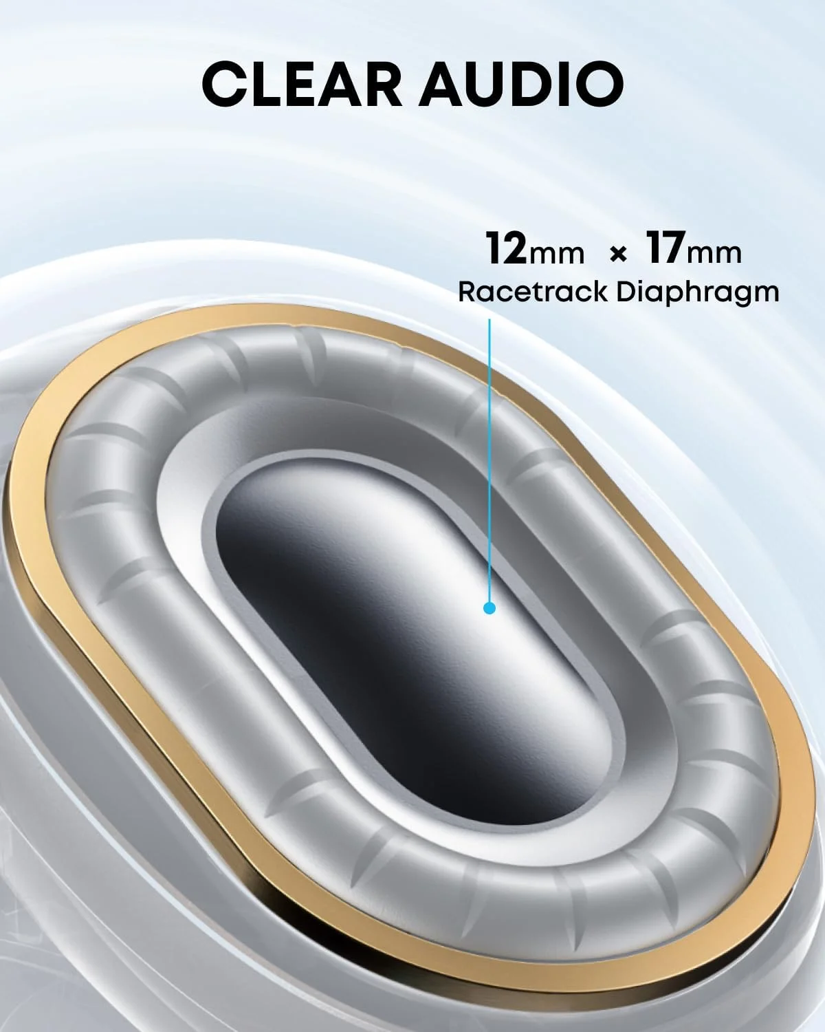 هدفون های کلیپسی دور گوشی انکر Soundcore C40i، طراحی مفصلی انعطاف پذیر، کنترل دکمه ای، راحتی فوق العاده سبک، گیره محکم با کلیپس گوش، درایورهای بزرگ برای صدای شفاف هدفون های کلیپسی دور گوشی انکر Soundcore C40i، طراحی مفصلی انعطاف پذیر، کنترل دکمه ای، راحتی فوق العاده سبک، گیره محکم با کلیپس گوش، درایورهای بزرگ برای صدای شفاف