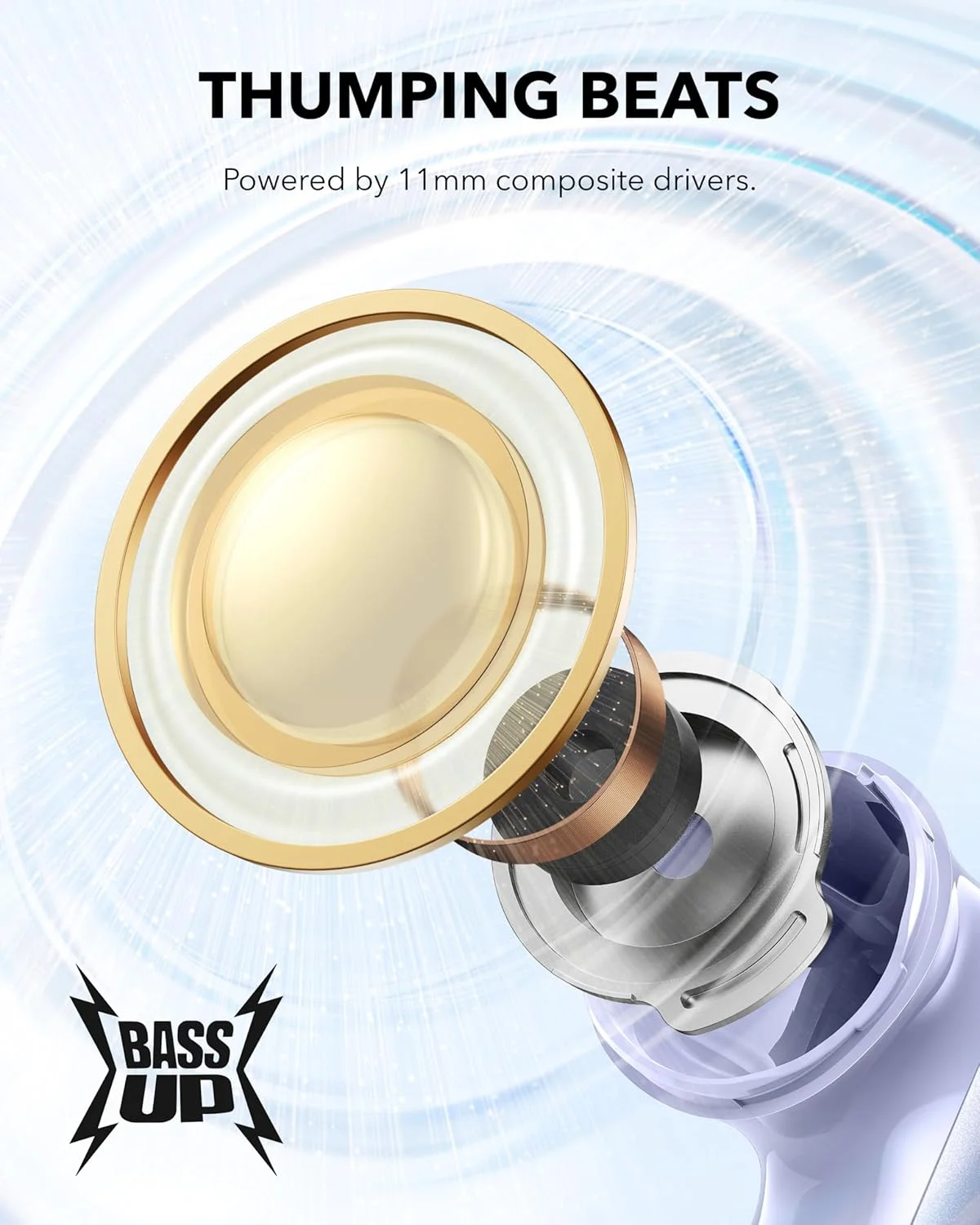 هدفون بی سیم Soundcore P40i بنفش - A3955HQ1 هدفون بی سیم Soundcore P40i بنفش - A3955HQ1