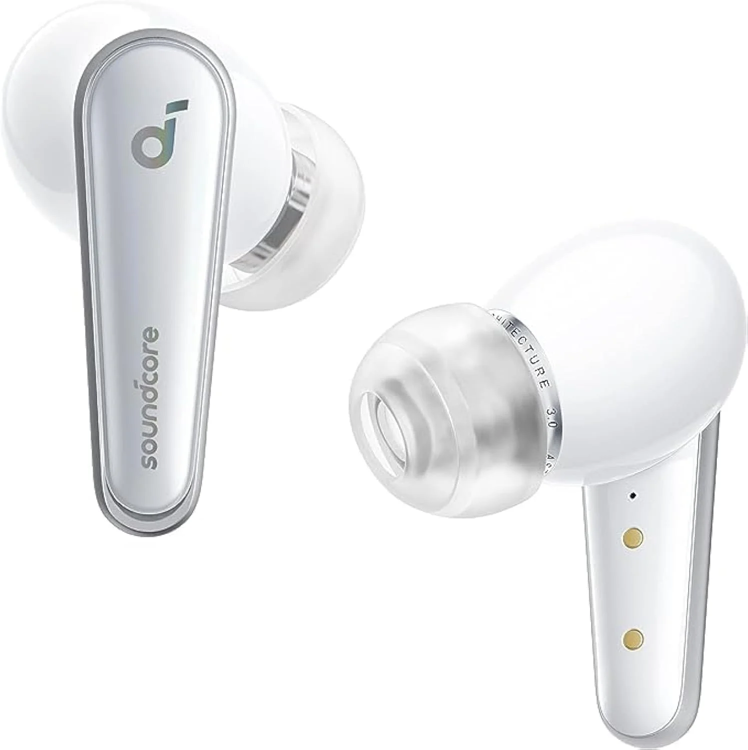 هدفون بی سیم Soundcore by Anker Liberty 4 با قابلیت حذف نویز، هدفون بی سیم واقعی با ACAA 3.0، صدای فضایی با حالت دوگانه، سنسور ضربان قلب جدید
