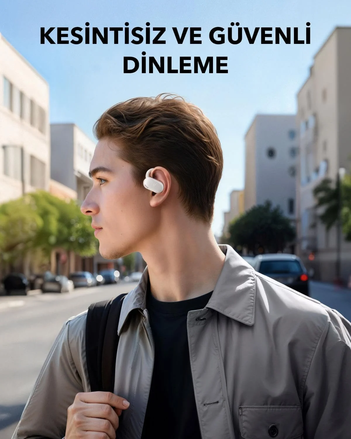 هدفون Soundcore مدل A3876G21 سفید با میکروفون هدفون Soundcore مدل A3876G21 سفید با میکروفون