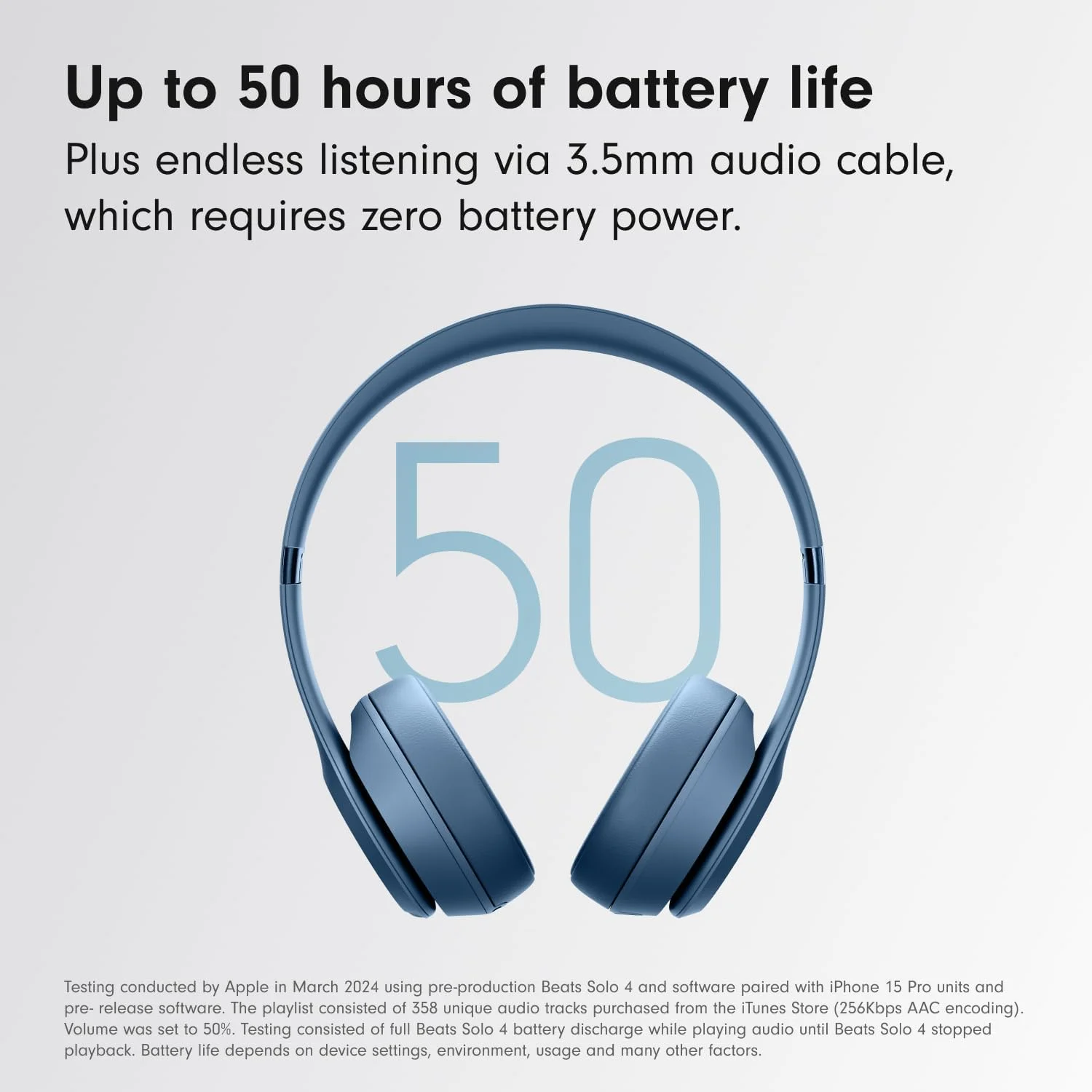 هدفون بیسیم بلوتوثی روی گوشی بیتس سولو 4 – سازگار با اپل و اندروید، تا 50 ساعت عمر باتری – آبی سنگی هدفون بیسیم بلوتوثی روی گوشی بیتس سولو 4 – سازگار با اپل و اندروید، تا 50 ساعت عمر باتری – آبی سنگی