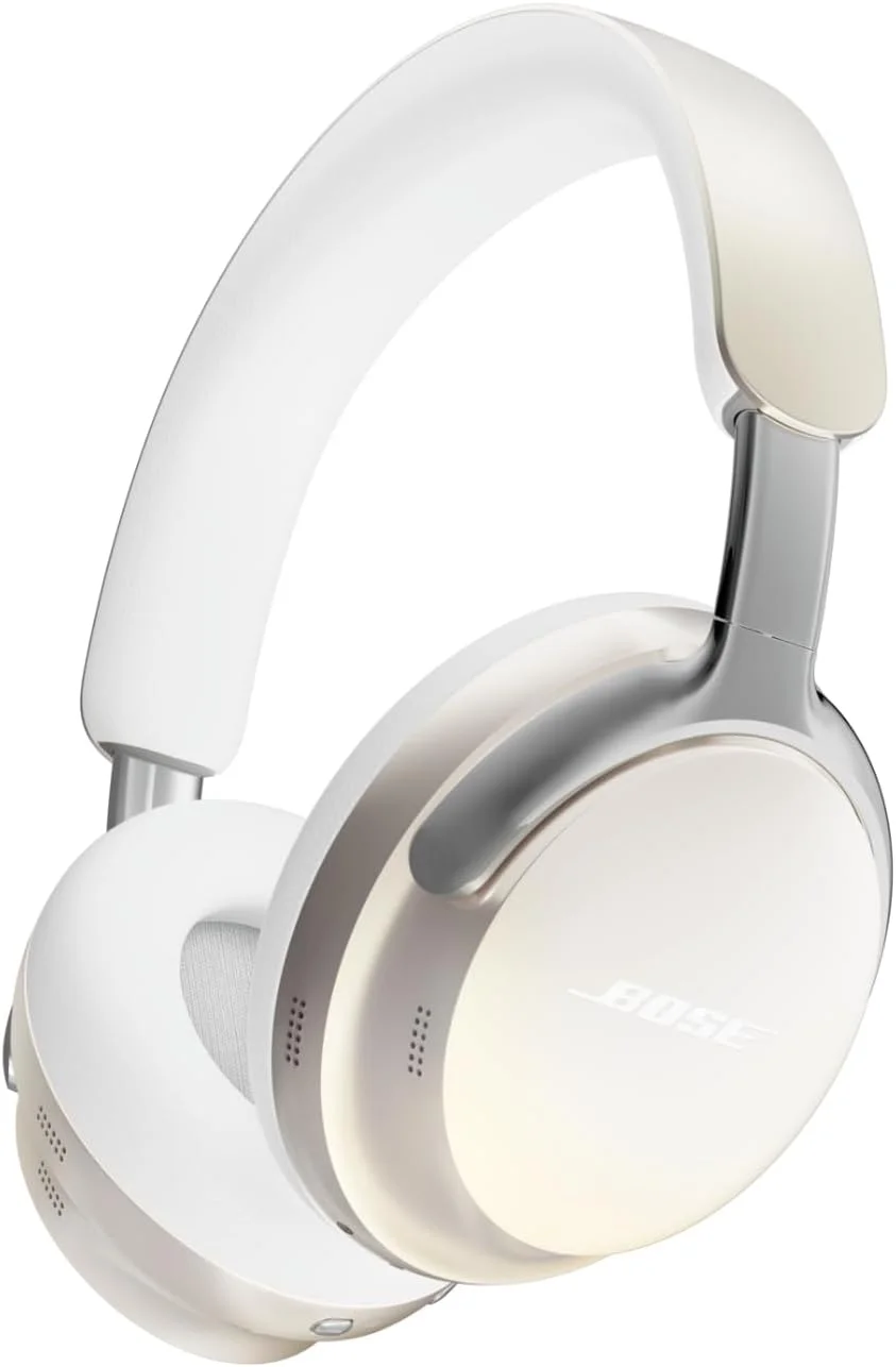 هدفون بیسیم حذف نویز Bose QuietComfort Ultra با صدای فضایی، هدفون روگوشی با میکروفون، تا 24 ساعت عمر باتری، نسخه 60 سالگی الماس هدفون بیسیم حذف نویز Bose QuietComfort Ultra با صدای فضایی، هدفون روگوشی با میکروفون، تا 24 ساعت عمر باتری، نسخه 60 سالگی الماس