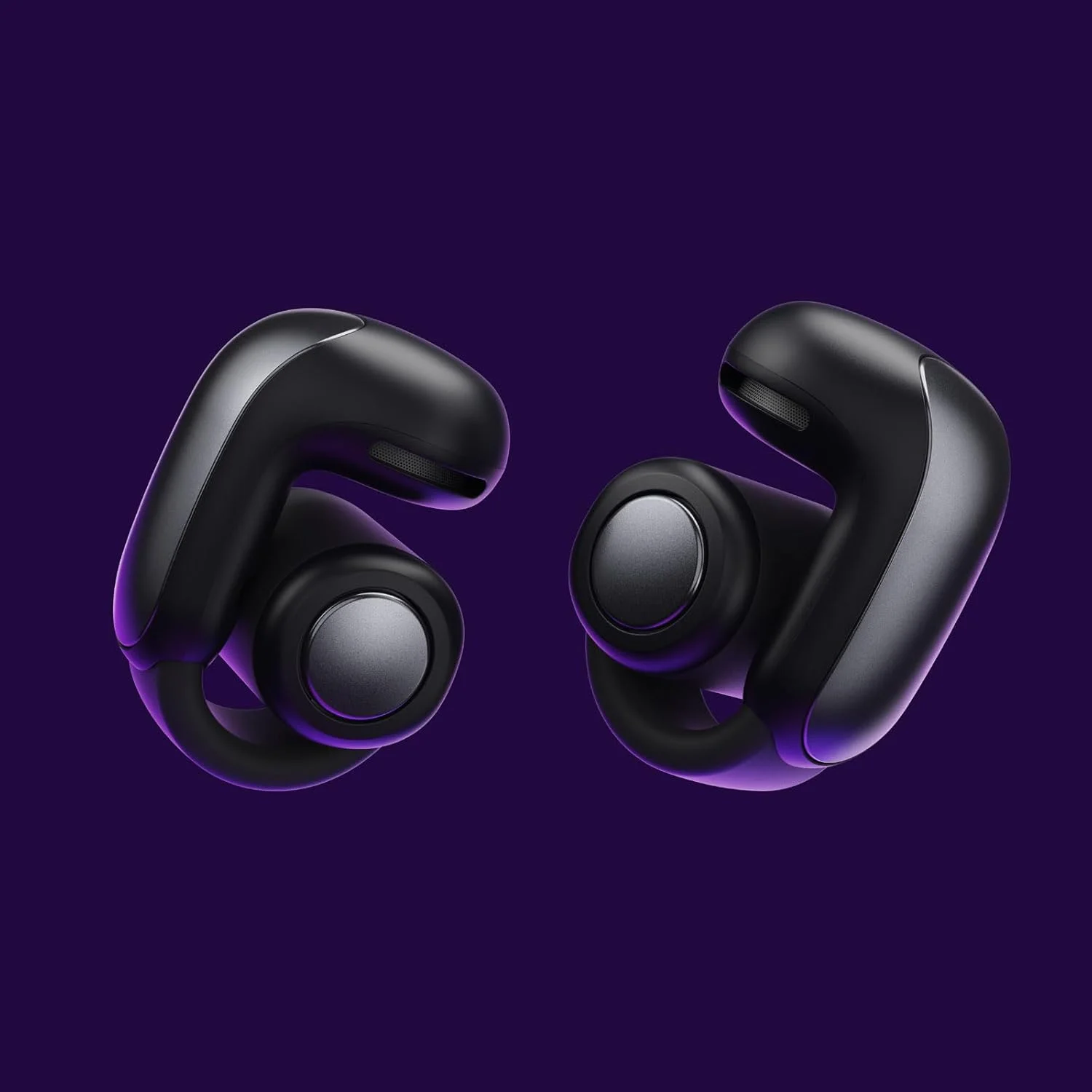 هدفون های بی سیم Bose Ultra Open با فناوری OpenAudio، عمر باتری تا 48 ساعت، مشکی هدفون های بی سیم Bose Ultra Open با فناوری OpenAudio، عمر باتری تا 48 ساعت، مشکی