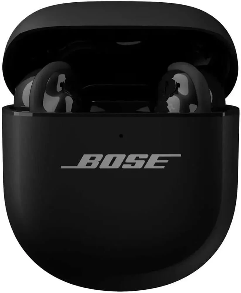 هدفون بی سیم بلوتوثی Bose New QuietComfort Ultra (نسل دوم)، هدفون حذف نویز بی سیم، تا 6 ساعت عمر باتری، دارای استاندارد IPX4، صدای فراگیر، بیس عمیق، مشکی هدفون بی سیم بلوتوثی Bose New QuietComfort Ultra (نسل دوم)، هدفون حذف نویز بی سیم، تا 6 ساعت عمر باتری، دارای استاندارد IPX4، صدای فراگیر، بیس عمیق، مشکی